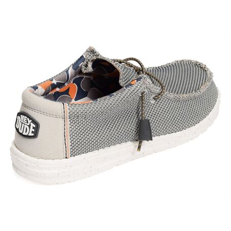 WALLY SOX Gris Bleu, Chaussures basses HeyDude