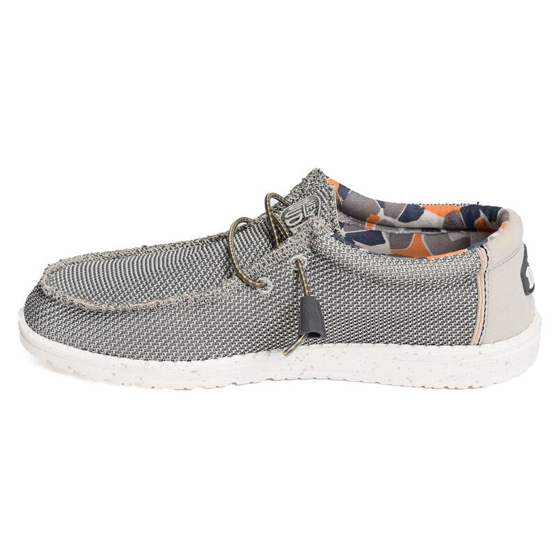 WALLY SOX Gris Bleu, Chaussures basses HeyDude