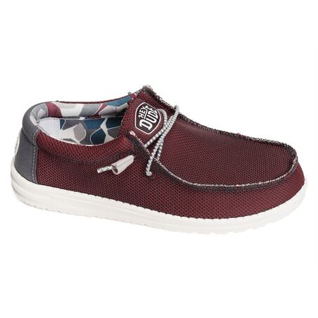 WALLY SOX Bordeaux, Chaussures basses HeyDude