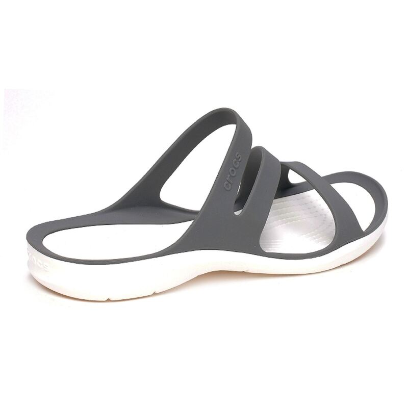 SWIFTWATER SANDAL W Anthracite, Claquettes Crocs