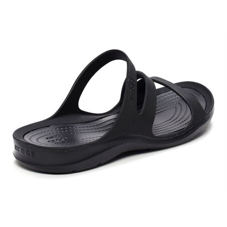 SWIFTWATER SANDAL W Noir Noir, Claquettes Crocs