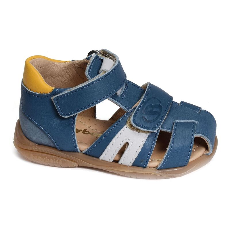 TITOF Bleu, Sandales plates & Nu-Pieds Babybotte