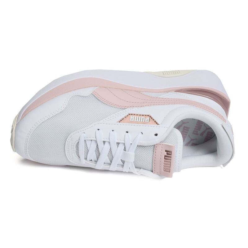 CRUISE RIDER Blanc Rose, Baskets running Puma