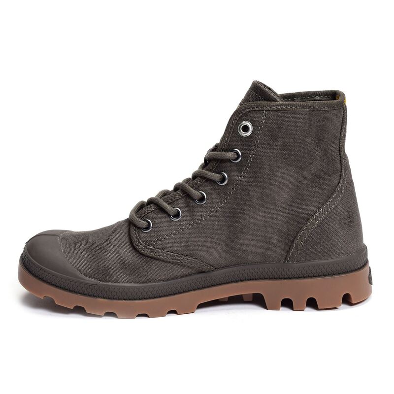 PAMPA HI WAX Marron, Chaussures montantes Palladium