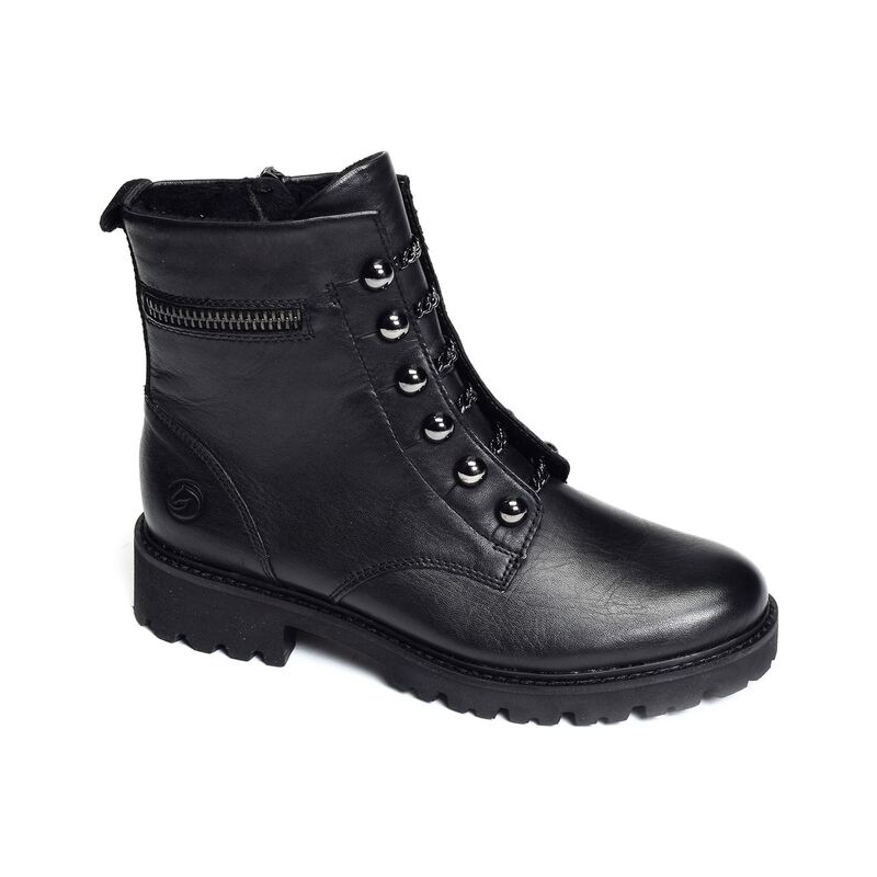 D8670 Noir, Bottines & Boots Remonte