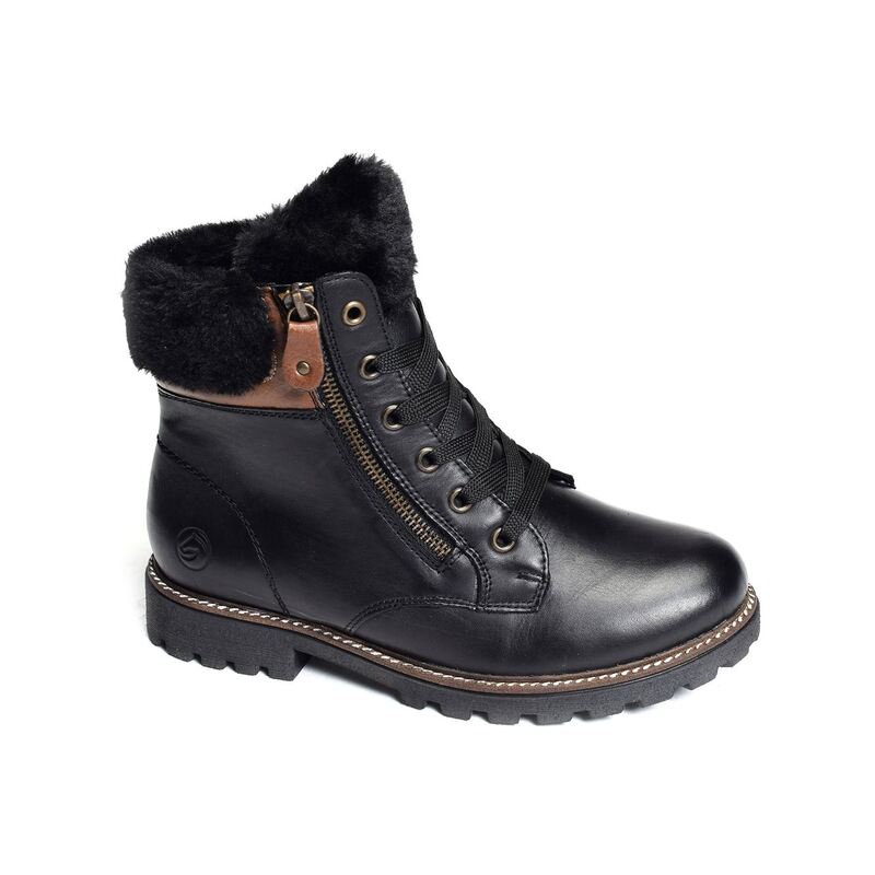 D8463 Noir, Boots Remonte