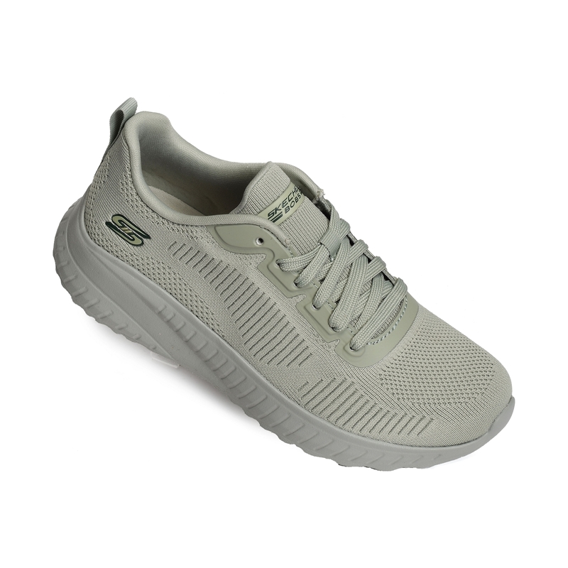 BOBS SQUAD CHAOS Vert Eau, Baskets running Skechers