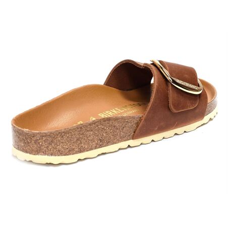 MADRID BIG BUCKULE Cognac, Mules Birkenstock