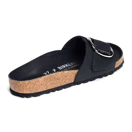 MADRID BIG BUCKULE Noir Noir, Mules Birkenstock