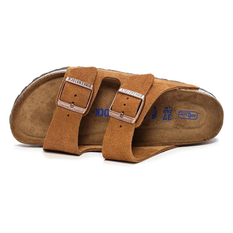 ARIZONA SFB CUIR W Camel, Mules Birkenstock