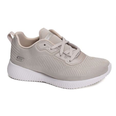 BOBS SQUAD TOUGH TALK Beige, Baskets running Skechers