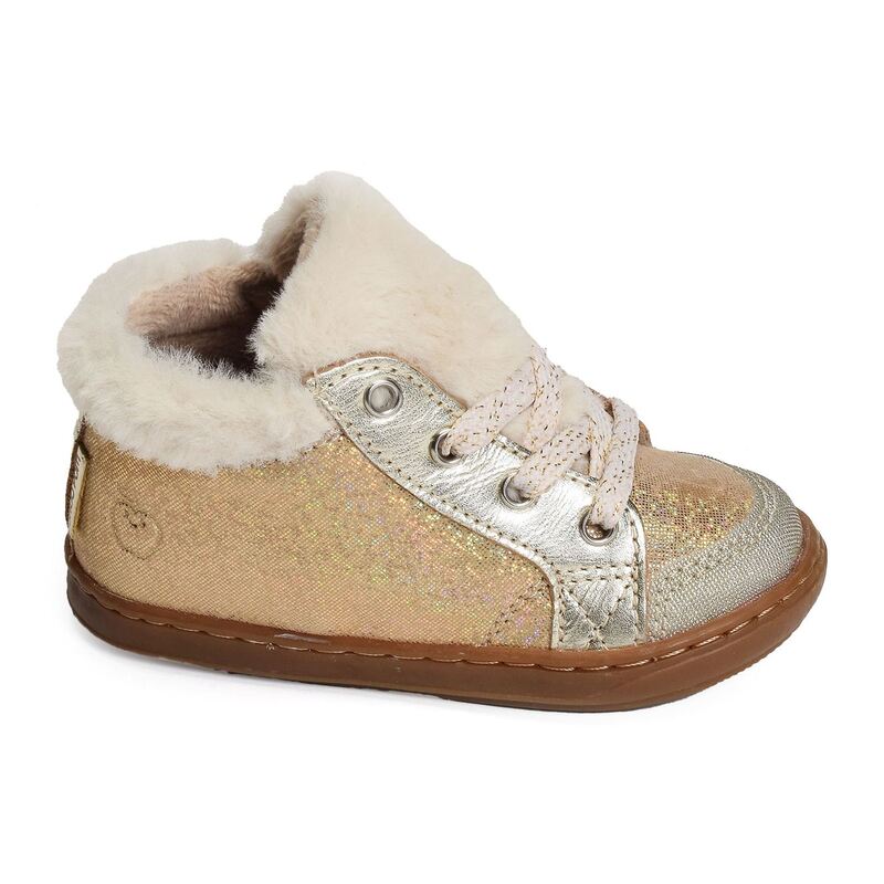 BOUBA ZIP HAIR Platine, Chaussures à Lacets Shoopom