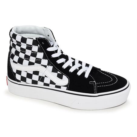 UA SK8 HI PLATFORM Noir Blanc, Baskets montantes Vans