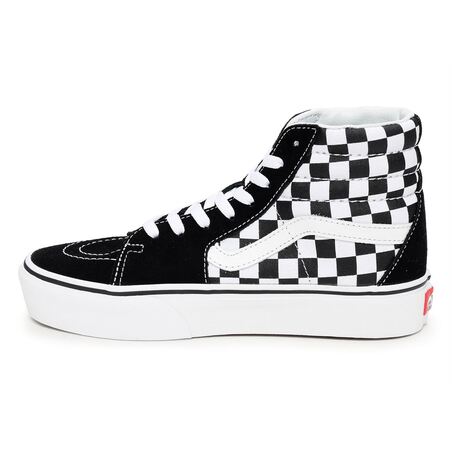 UA SK8 HI PLATFORM Noir Blanc, Baskets montantes Vans