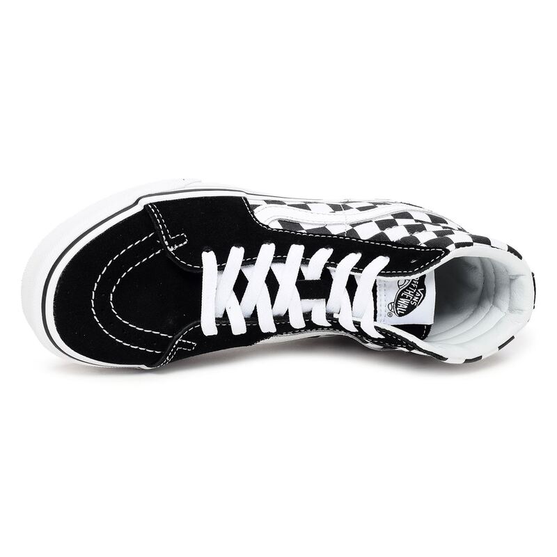 UA SK8 HI PLATFORM Noir Blanc, Baskets montantes Vans