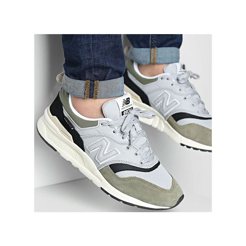 CM997 Gris Vert, Baskets running New Balance