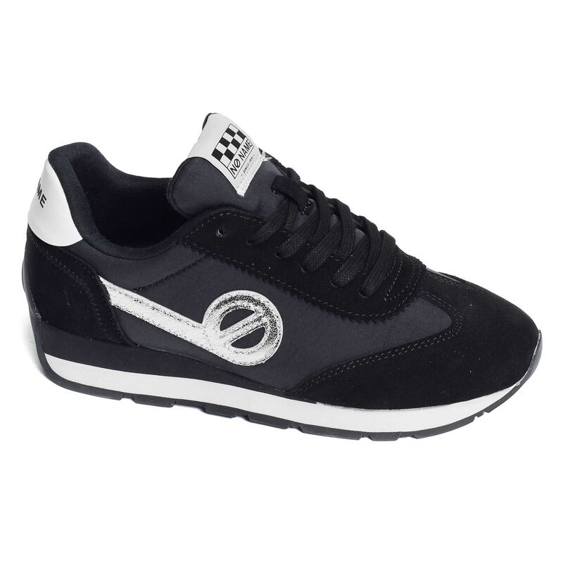 CITY RUN JOGGER Noir Argent, Sneakers basses No Name