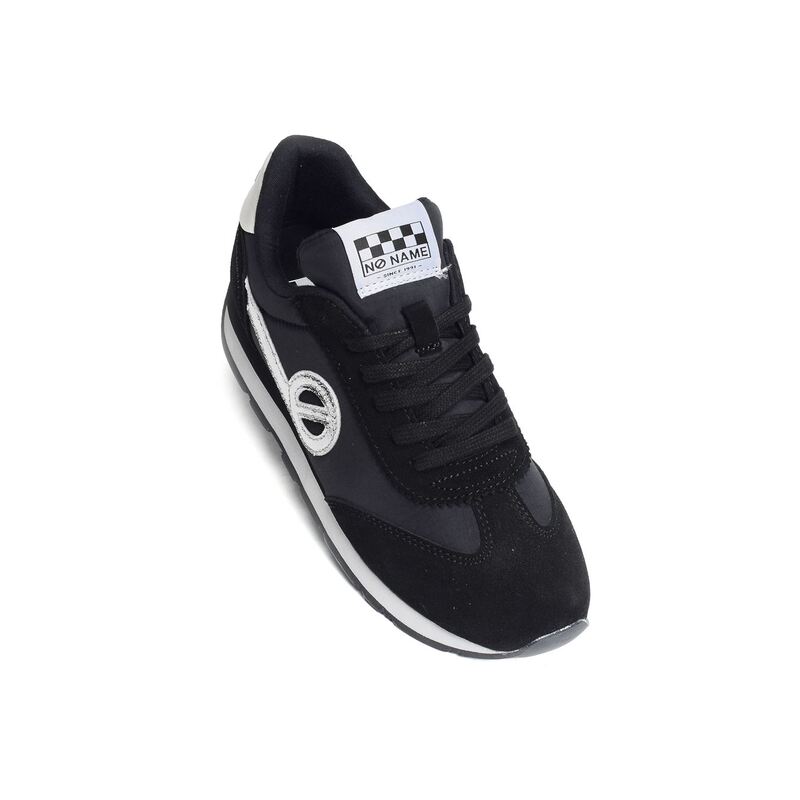 CITY RUN JOGGER Noir Argent, Sneakers basses No Name