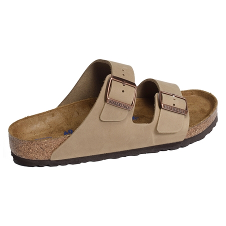 ARIZONA SFB CUIR Tabac, Mules Birkenstock