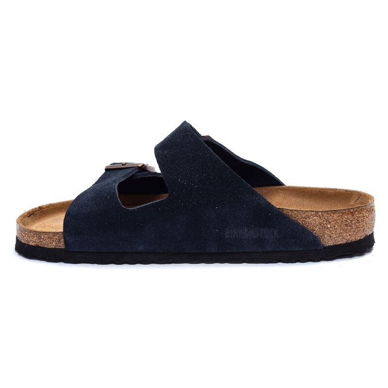 ARIZONA SFB CUIR Marine, Mules Birkenstock