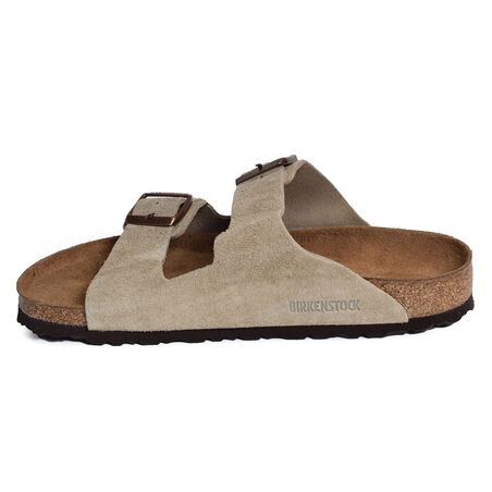 ARIZONA SFB CUIR Taupe, Mules Birkenstock