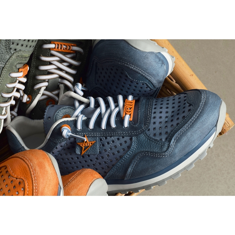 C848 Bleu Orange, Baskets running Cetti