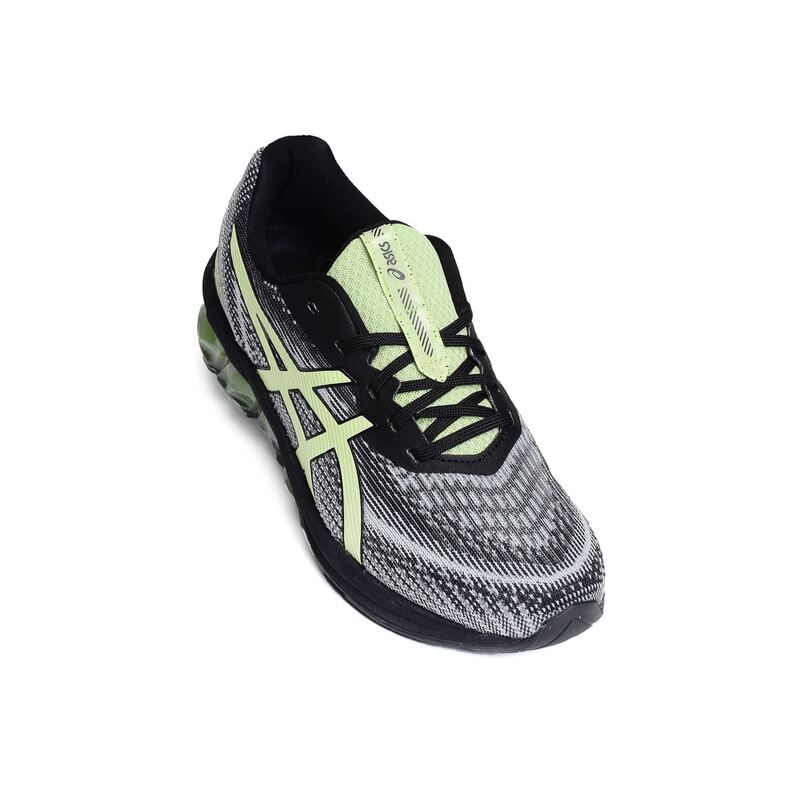 GEL QUANTUM 180 Gris Vert, Baskets running Asics