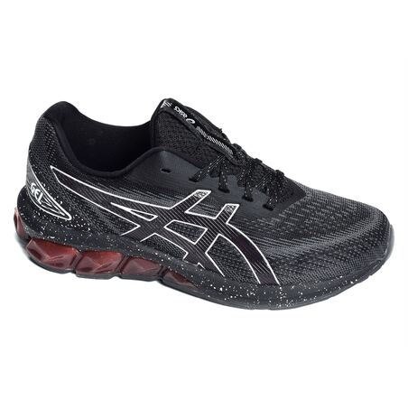 GEL QUANTUM 180 Noir Gris, Baskets running Asics