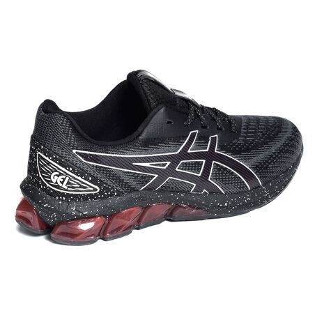 GEL QUANTUM 180 Noir Gris, Baskets running Asics