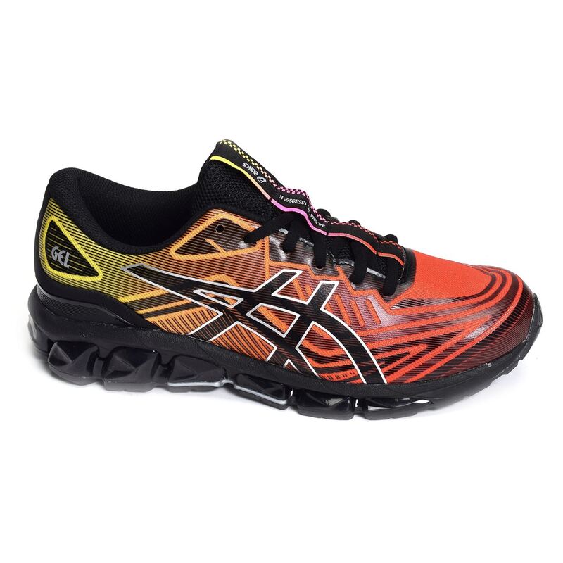 GEL QUANTUM 360 Rouge Orange, Baskets running Asics