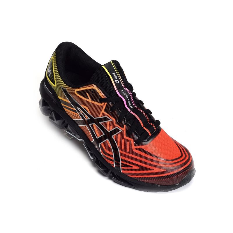 GEL QUANTUM 360 Rouge Orange, Baskets running Asics