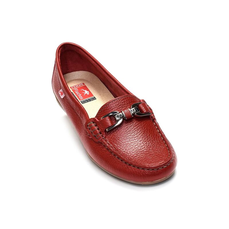 BRUNI F0804 Rouge, Mocassins Fluchos