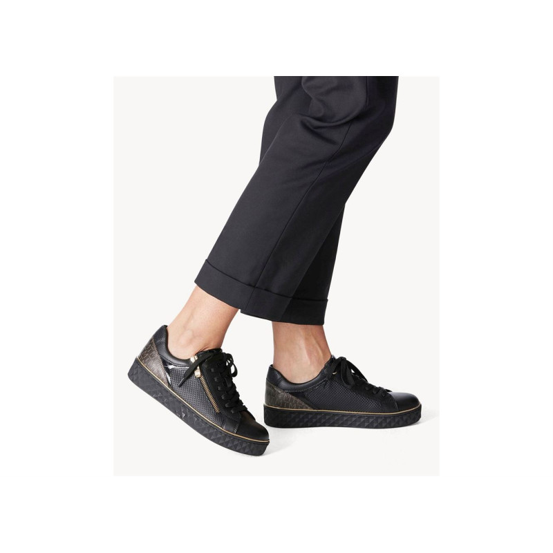 23709 Noir, Sneakers basses Marco Tozzi