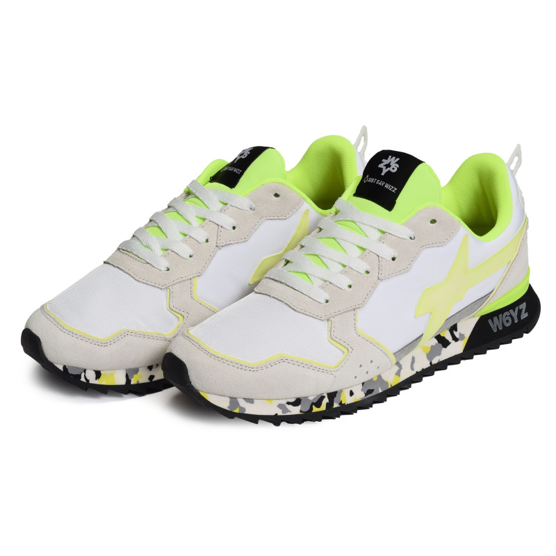 JET M Blanc Jaune, Baskets running W6YZ