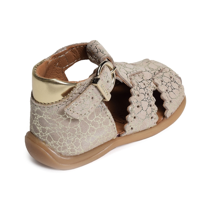 DANUBE Beige Or, Sandales plates & Nu-Pieds Bellamy