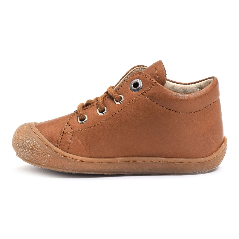 COCOON BOY CLASSIC Cognac, Chaussures à Lacets Naturino