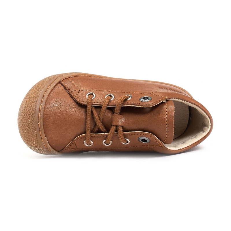 COCOON BOY CLASSIC Cognac, Chaussures à Lacets Naturino