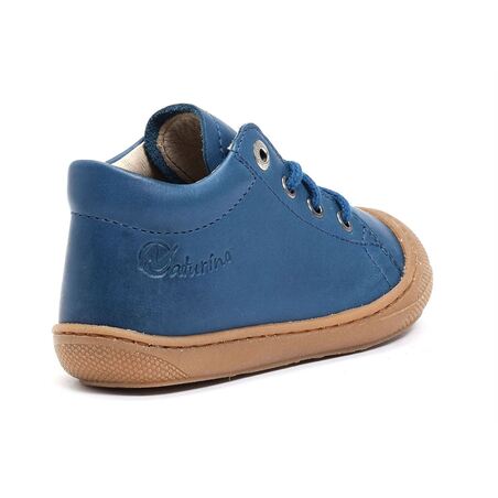 COCOON BOY CLASSIC Bleu, Chaussures à Lacets Naturino