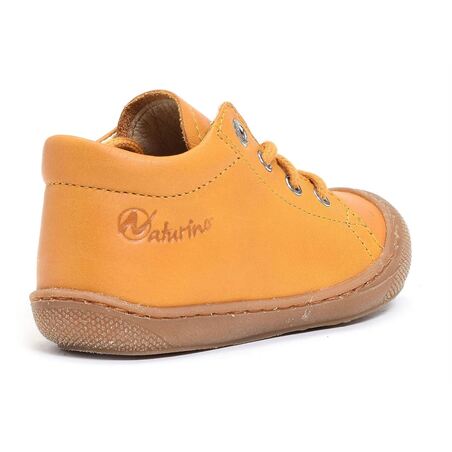 COCOON BOY CLASSIC Moutarde, Chaussures à Lacets Naturino