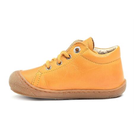 COCOON BOY CLASSIC Moutarde, Chaussures à Lacets Naturino