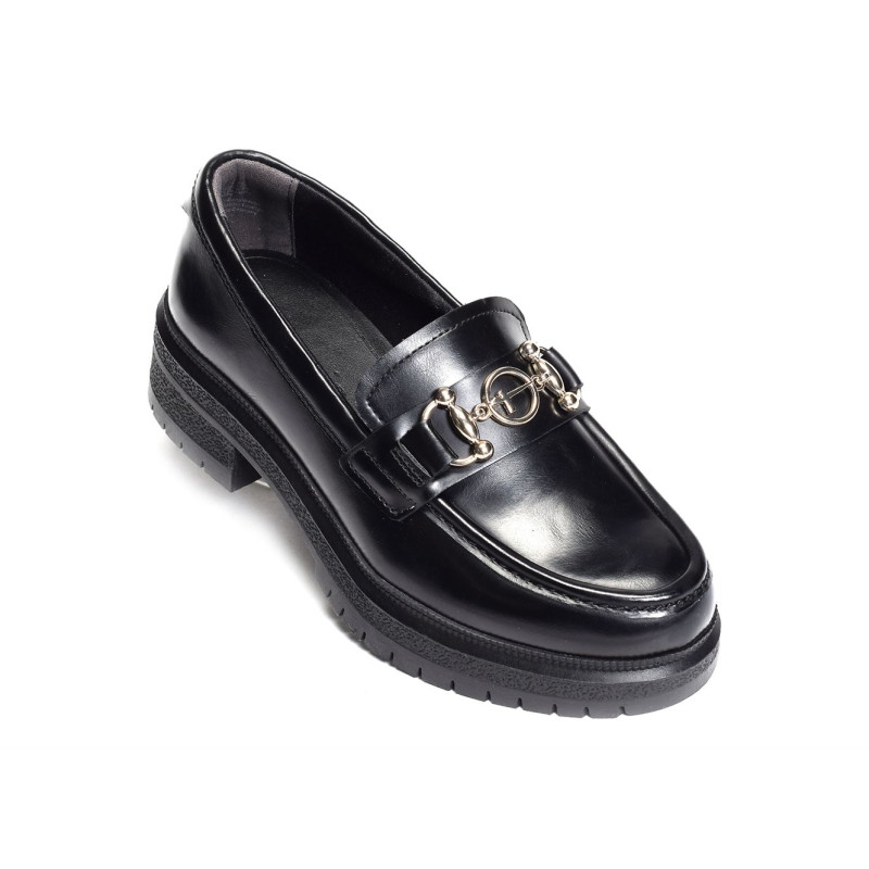 24708 Noir, Mocassins Tamaris