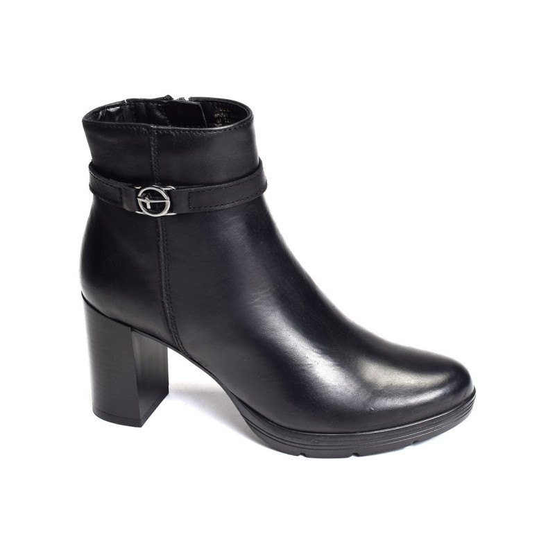 25014 Noir, Bottines Tamaris