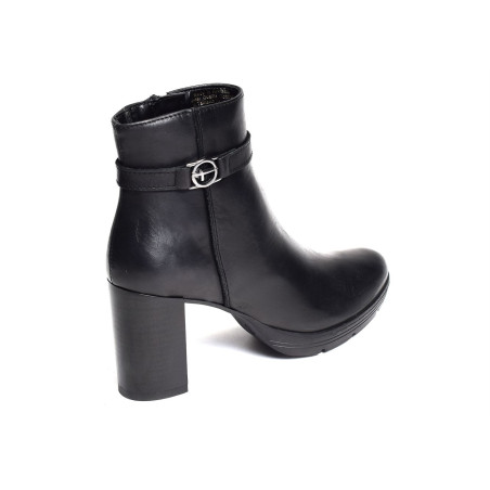 25014 Noir, Bottines Tamaris