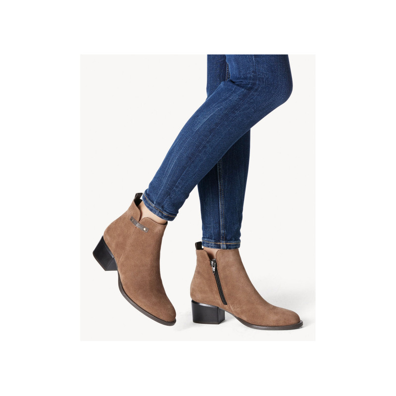 25018 Taupe, Bottines Tamaris