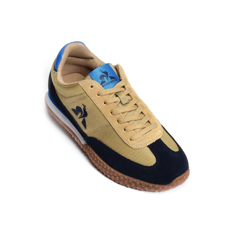 VELOCE Beige Bleu, Baskets running Le Coq Sportif