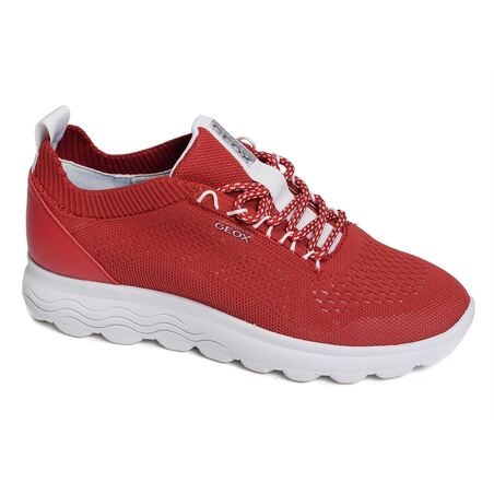 D SPHERICA A Rouge, Baskets running Geox