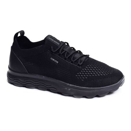 U SPHERICA A Noir, Baskets running Geox