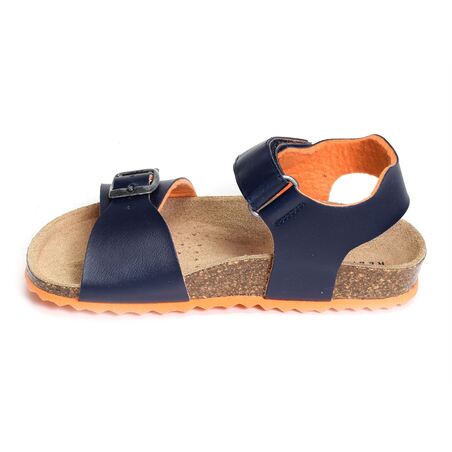 J GHITA BB Marine Orange, Sandales plates & Nu-Pieds Geox