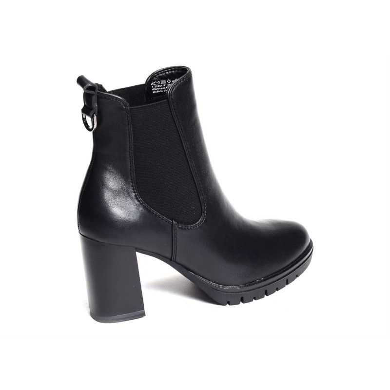 25351 Noir, Chelsea boots Tamaris