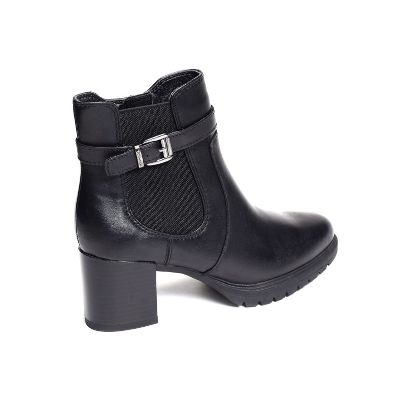 25385 Noir, Bottines Tamaris